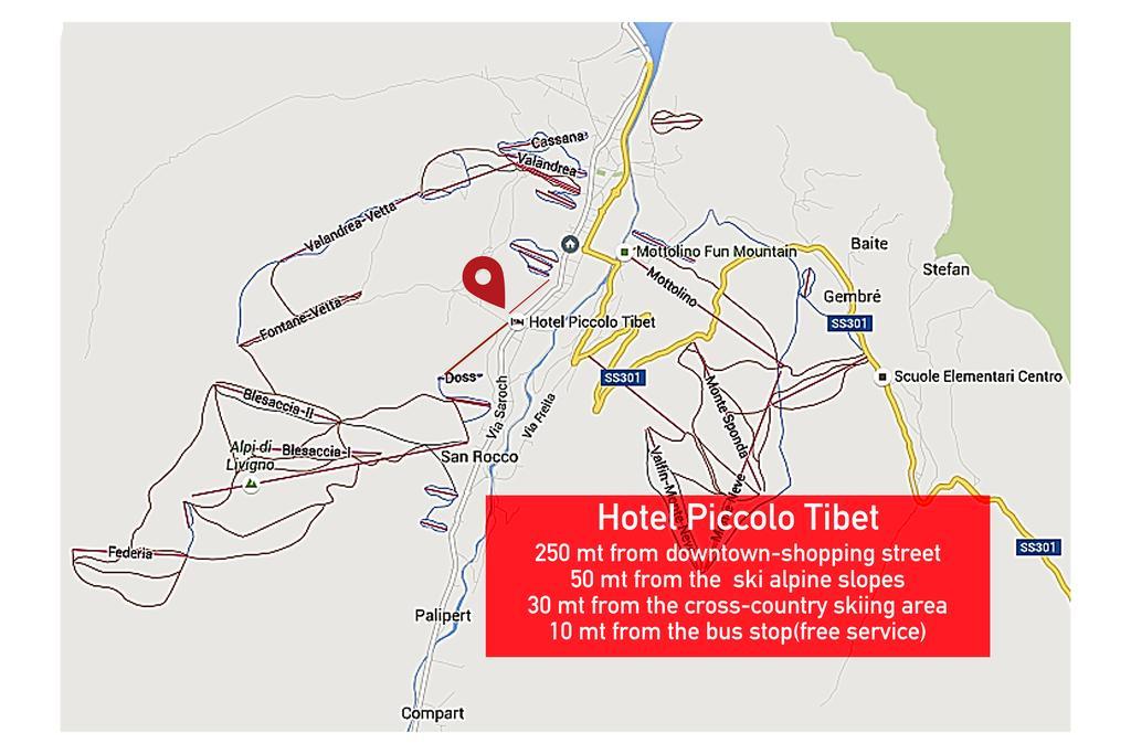 Hotel Piccolo Tibet ليفينو المظهر الخارجي الصورة